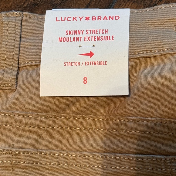 Lucky Brand Authentic Skinny Boys Khaki Pants Slacks Size 8 NWT - Picture 12 of 16